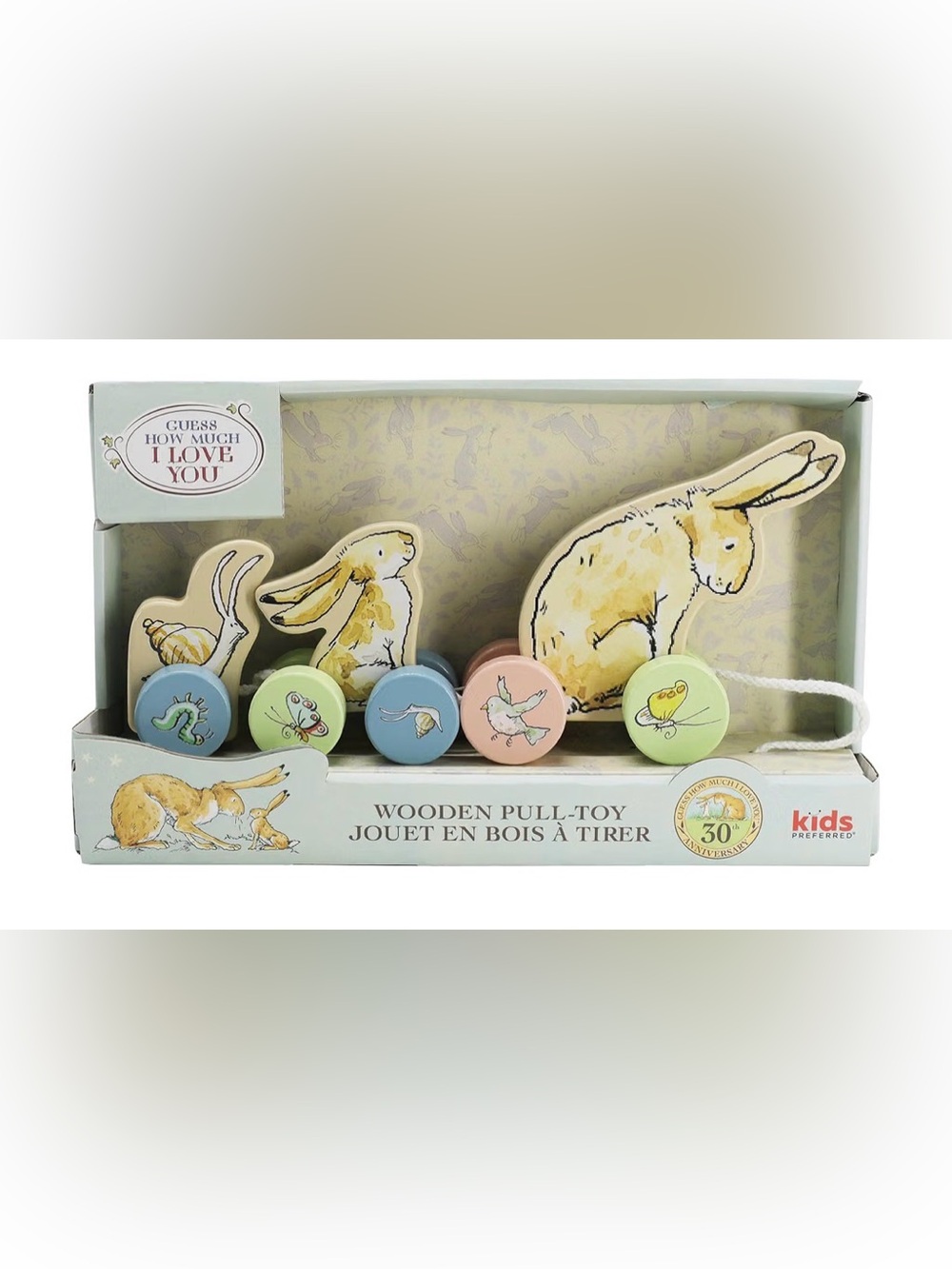 Kids Preferred Guess How Much I Love You Wooden Pull Toy